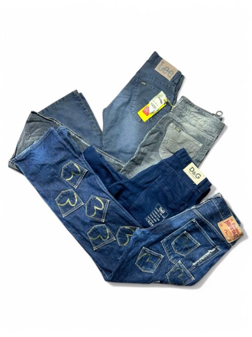 Branded Denim Pants Mix markowe spodnie jeans